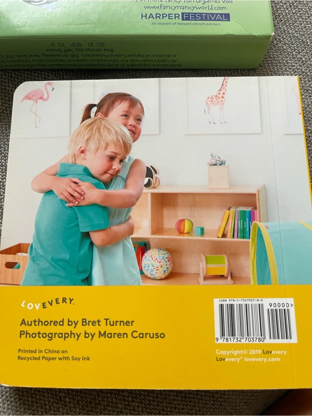 Lovevery board book- the Play Date